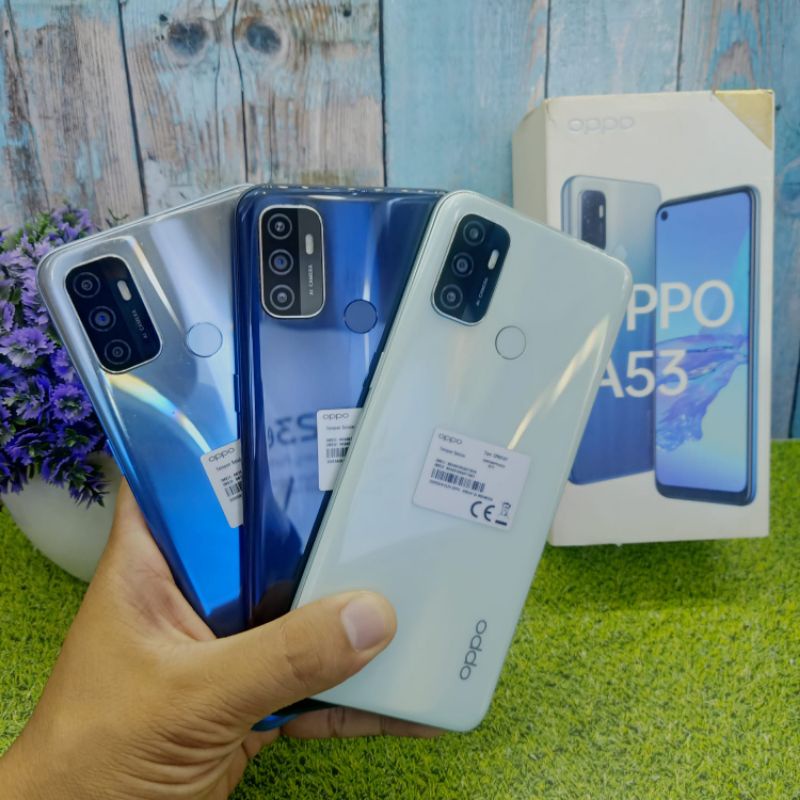 Jual Hp Oppo A53 A5 3 Ram 6GB Internal 128GB 4/64 6/128 Hp Second Seken