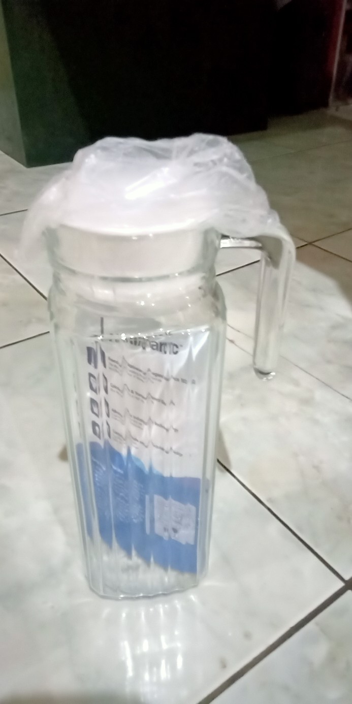 Luminarc Jug/pitcher/teko Quadro 1l - 1pcs