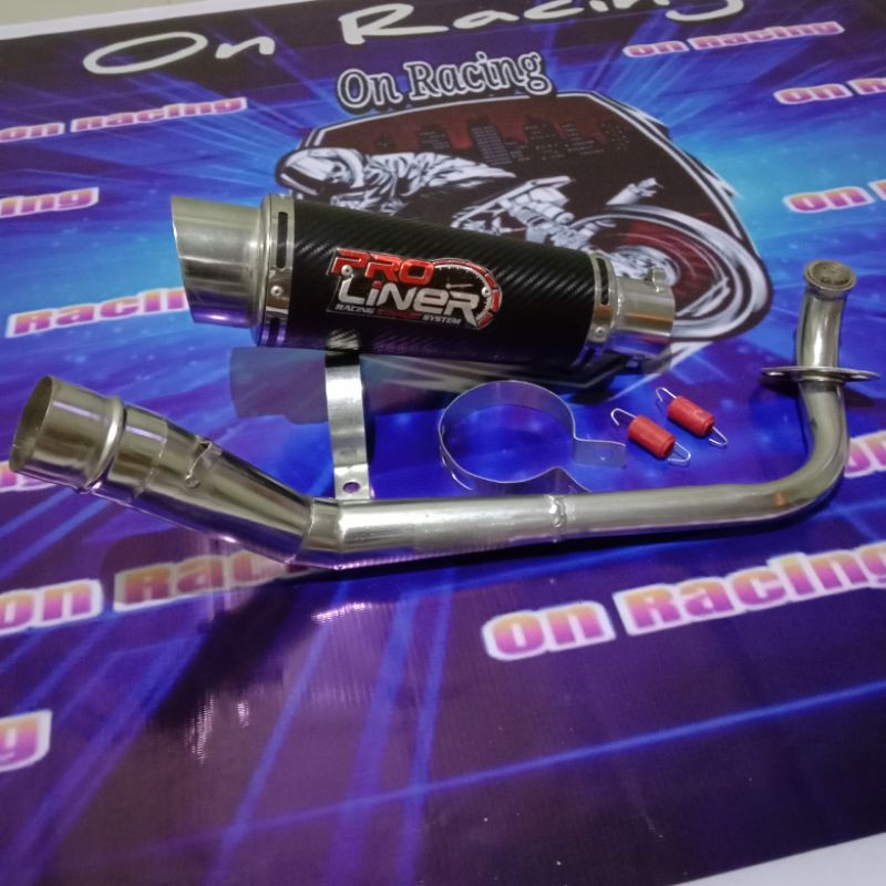 proliner carbon knalpot beat fi,beat karbu,beat new,beat pop,spacy,scoopy,vario