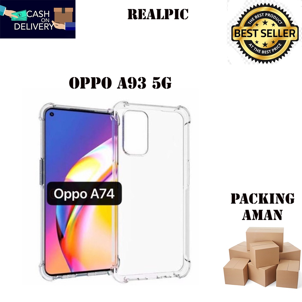 Casing Oppo A74 5G / A93 5G Anti crack SoftCase