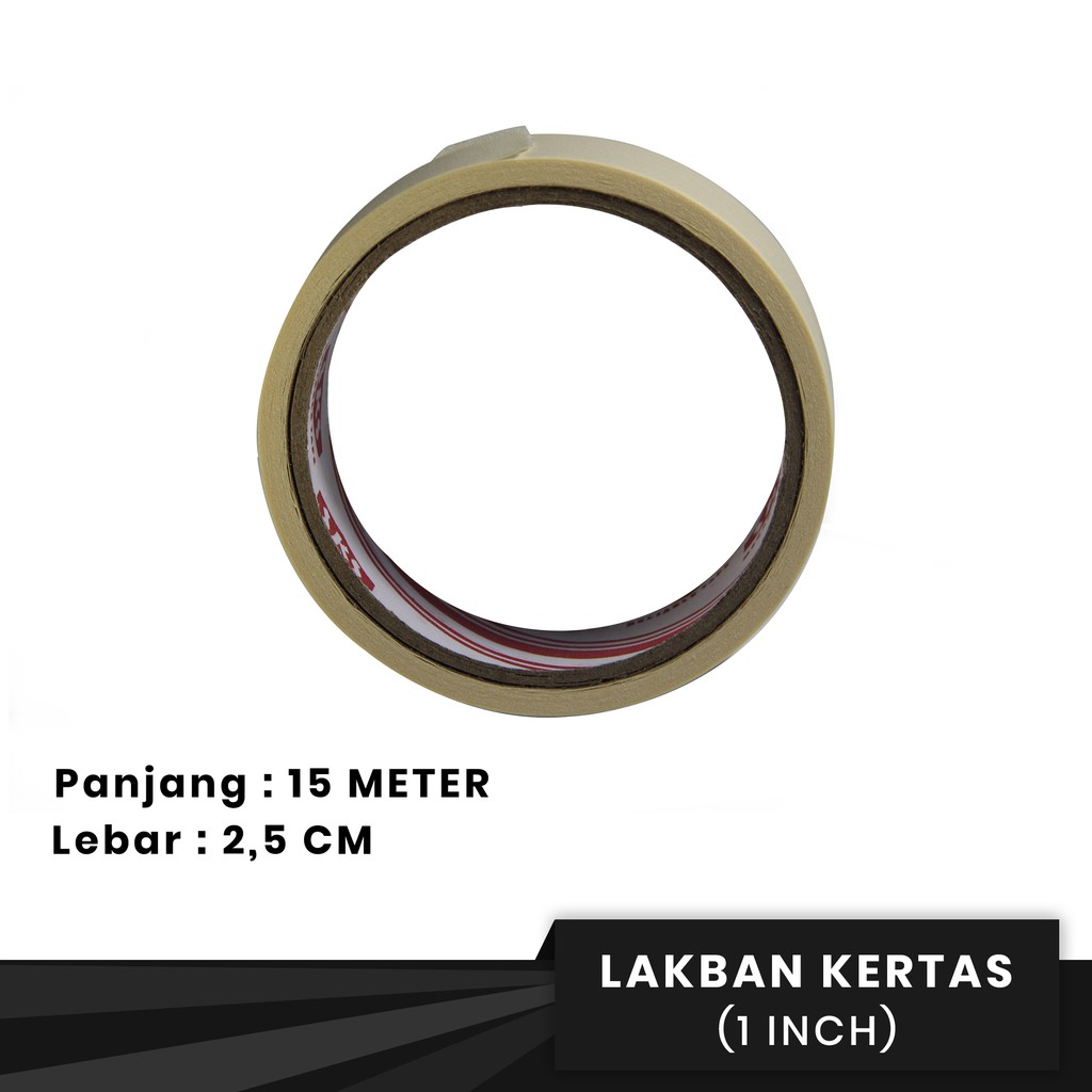 

LAKBAN / SELOTIP / LAKBAN KERTAS / SELOTIP KERTAS / LAKBAN KERTAS 1 INCH / LAKBAN KERTAS 1 INCH OWNER