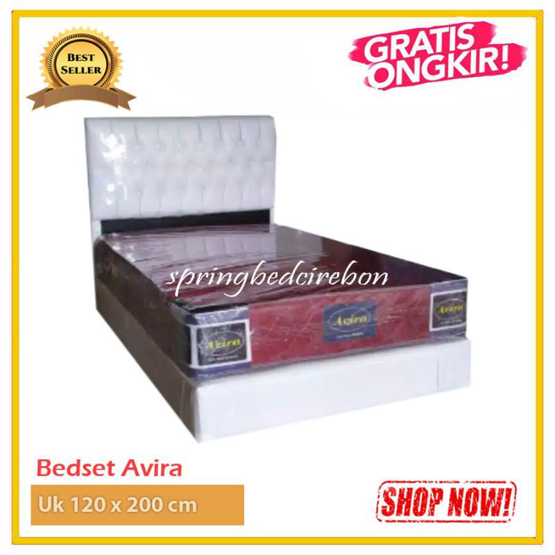Springbed Set Single Plus Divan 120 x 200 Termurah Terlaris Cirebon Indramayu Majalengka Kuningan