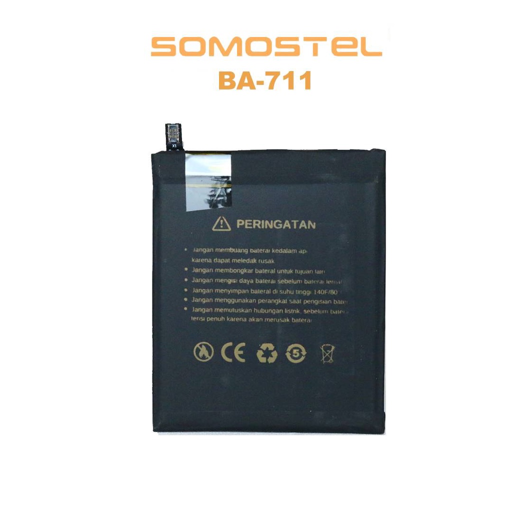 Somostel - BA711 Meizu M6 Batre Batrai Baterai