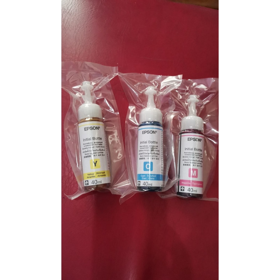 LOOSE PACK TINTA EPSON 664 T664 40ML ORIGINAL 100% CABUTAN PRINTER