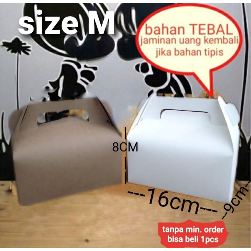 

Gable box M / box souvenir / tas tentengbjinjing / holder kait murah tebal