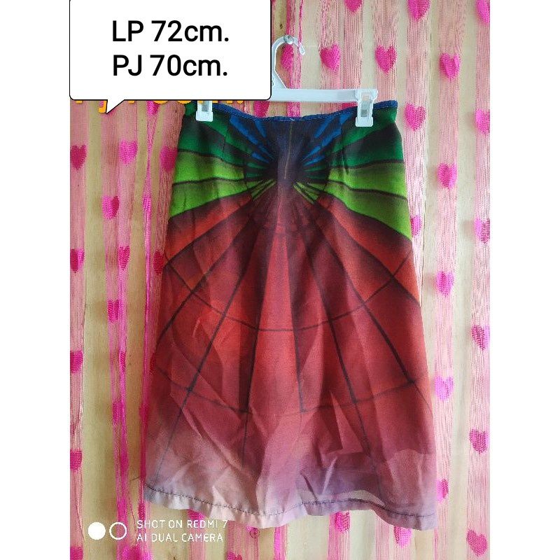 Rok mini preloved/rok mini second
