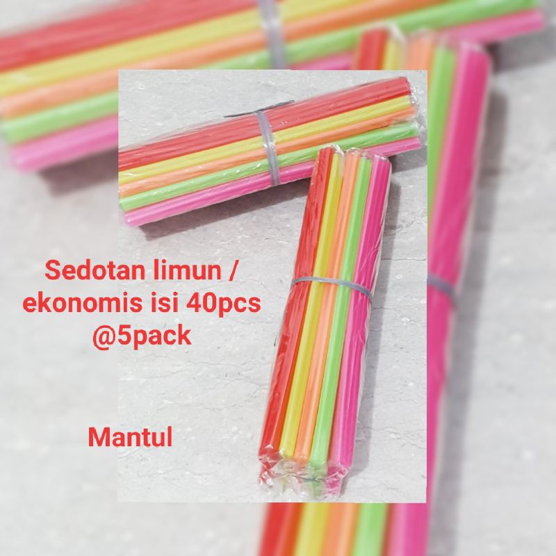 Sedotan limun Super isi 35pcs @5pack