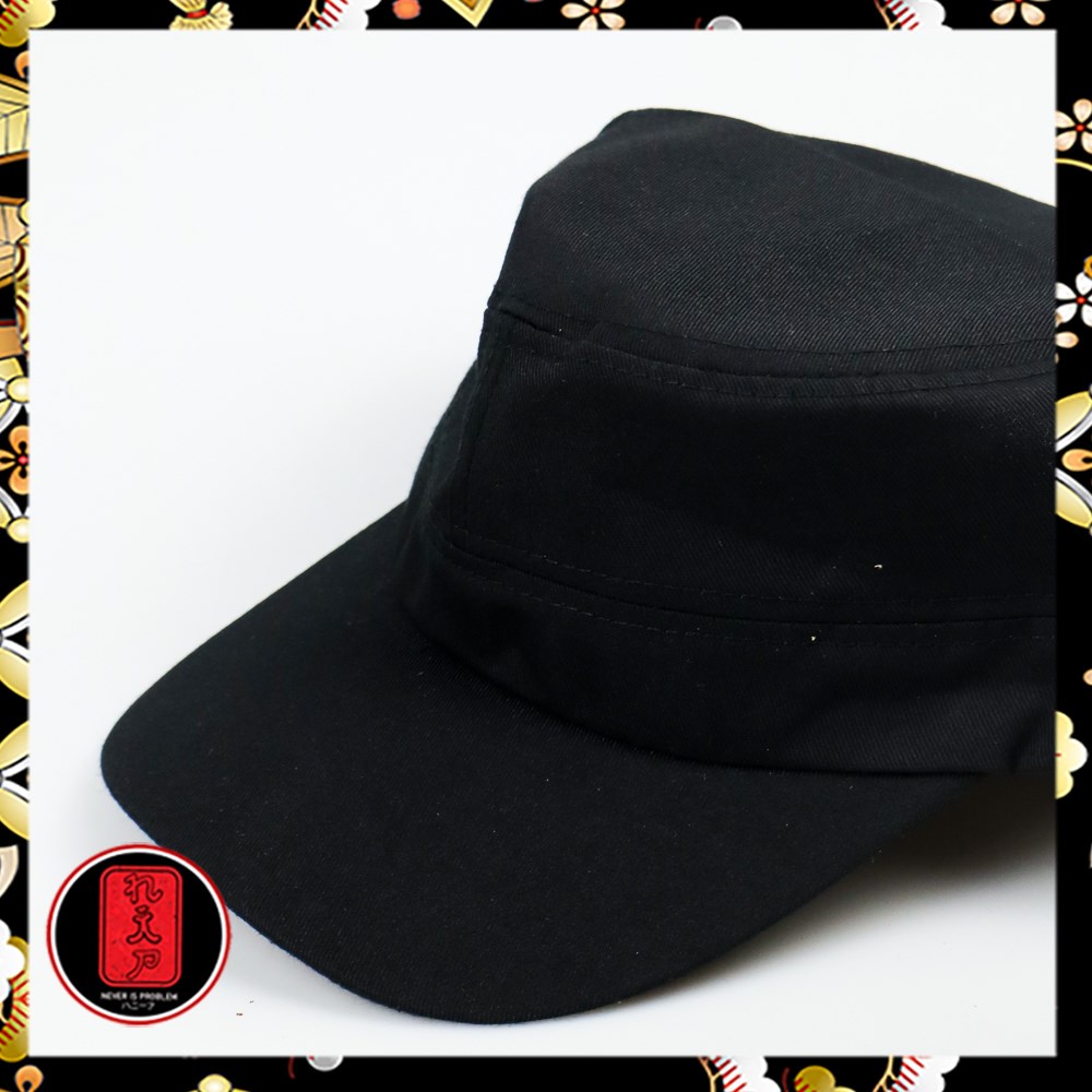 Topi Flat Top Komando City Hunter - F314 - Black