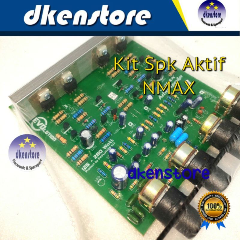 Kit Speaker Aktif Stereo NMAX TIP 31 Tip32 Evolution