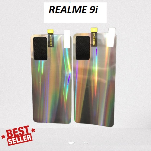 REALME 9i C21Y C25Y ANTI GORES BELAKANG SKIN AURORA MOTIF TRANSPARAN CARBON ANTI JAMUR PELINDUNG BELAKANG  REALME C21Y REALME C25Y C21 Y C25 Y