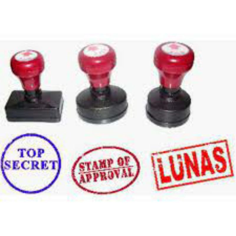

stempel ukuran standard