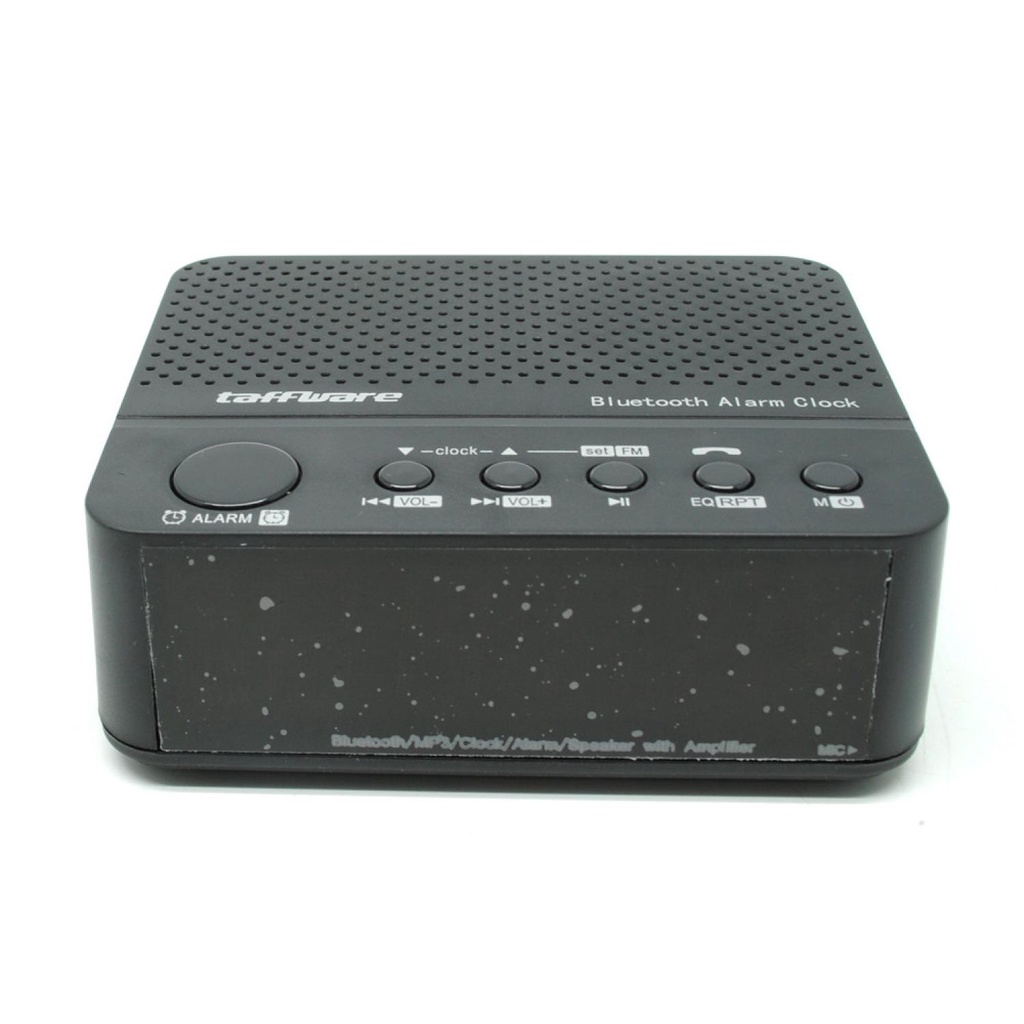 Taffware Jam Alarm Dengan Speaker Bluetooth - BC-01