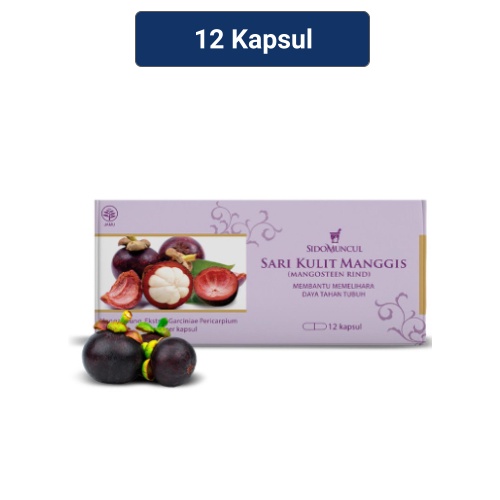 Sido Muncul Herbal Sari Kulit Manggis Strip 12 Kapsul