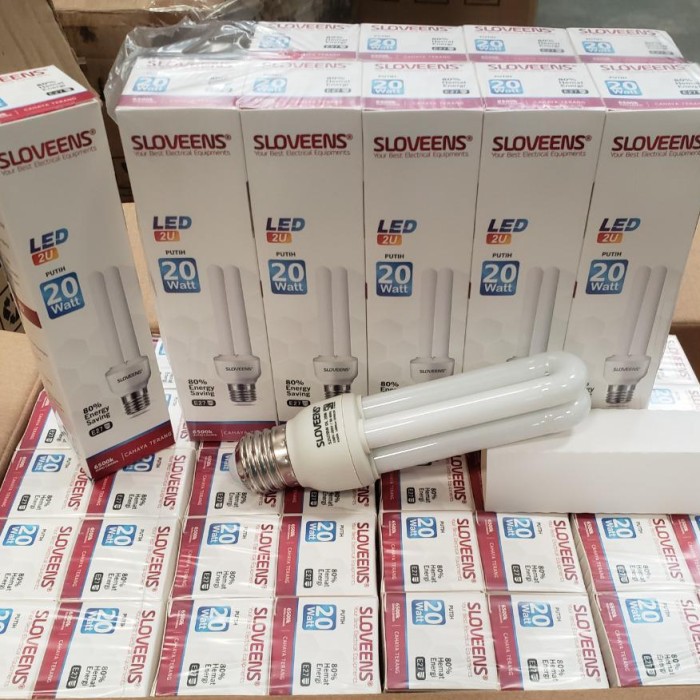 BOHLAM LED PLC 2U SLOVEENS MURAH Lampu LED Hemat Energi Lampu Murah