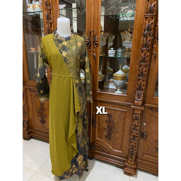 gamis jumputan palembang