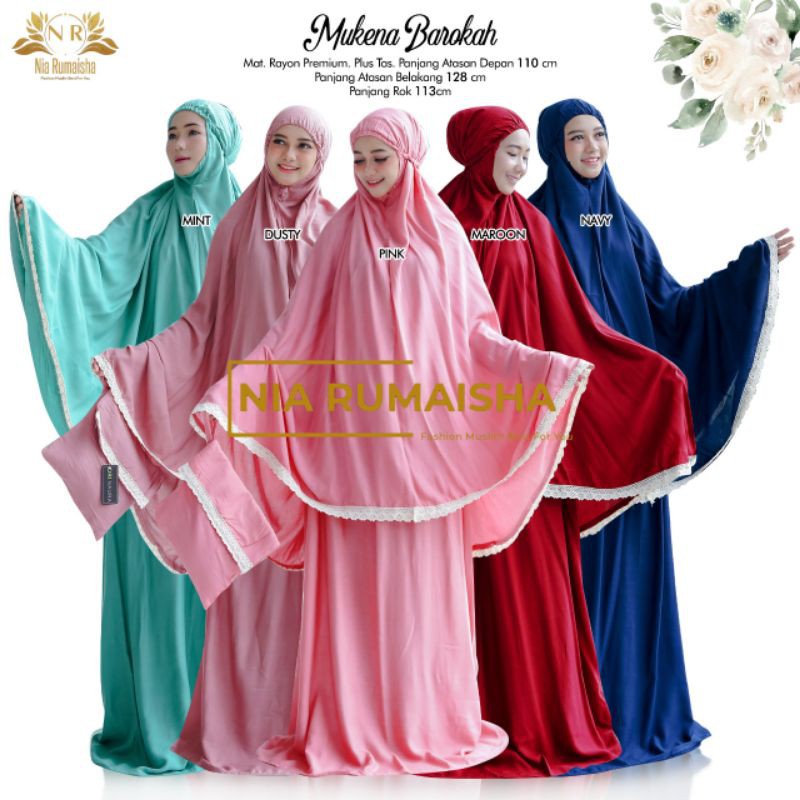 MUKENA BAROKAH || NIA RUMAISHA