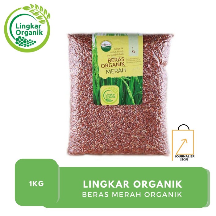 

LINGKAR ORGANIK Beras Merah Organik 1kg