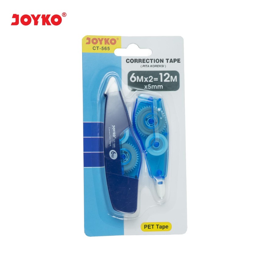 

Correction Tape Joyko CT-565/tippex kertas bonus refill/pita koreksi