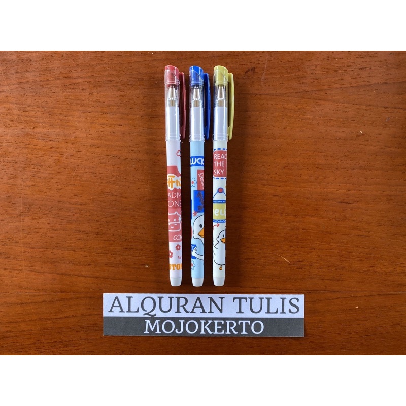 

Bolpoin Gel pen gel rekomendasi Tulis Alquran