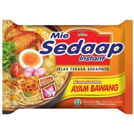 Mie Sedap Mie Instan Kuah Rasa Ayam Bawang ( 1 DUS )