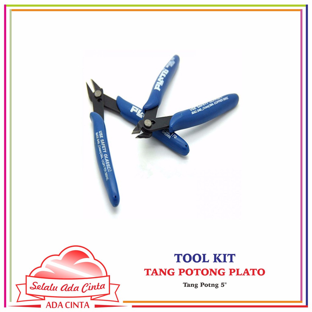 Tang Potong Coil PLATO 5 Inch authentic