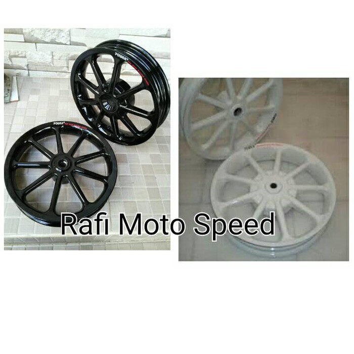 Velg beat Scoopy spacy Vario 110 Genio beat pop Beat street beat fi power sun hitam putih