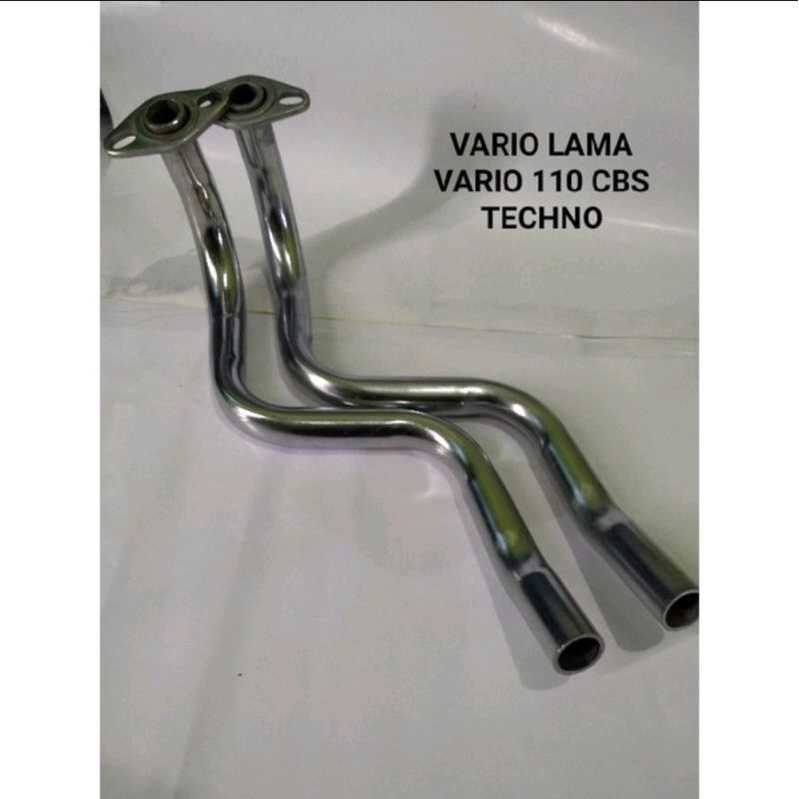 leher knalpot vario 110 karbu crome