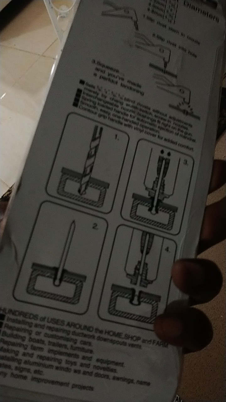 Camel Tang Ripet - Hand Rivet 2.4 - 4.8 Mm - Tembakan Paku ⠀⠀⠀       Eak