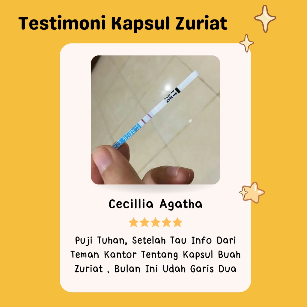 Obat Penyubur Kandungan Pil Agar Cepat Hamil Pria Wanita Kapsul Buah Zuriat Untuk Promil Original