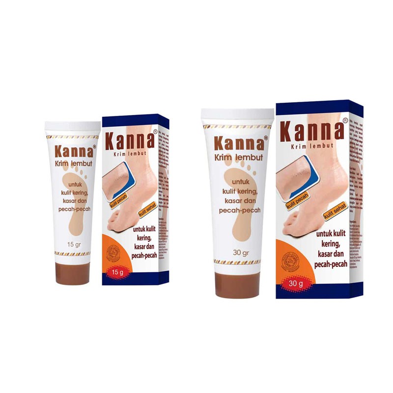 KANNA KRIM KAKI 15/30 GR - MENGOBATI TUMIT PECAH