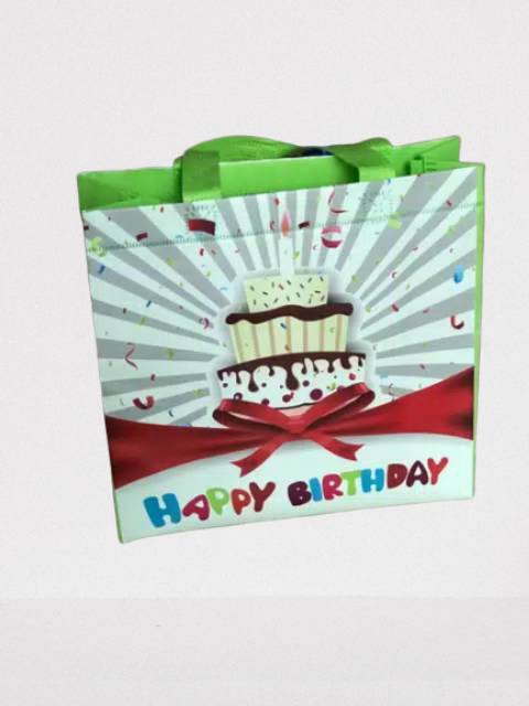 Goodie bag / tas ulang tahun murah uk 25×25×9-3