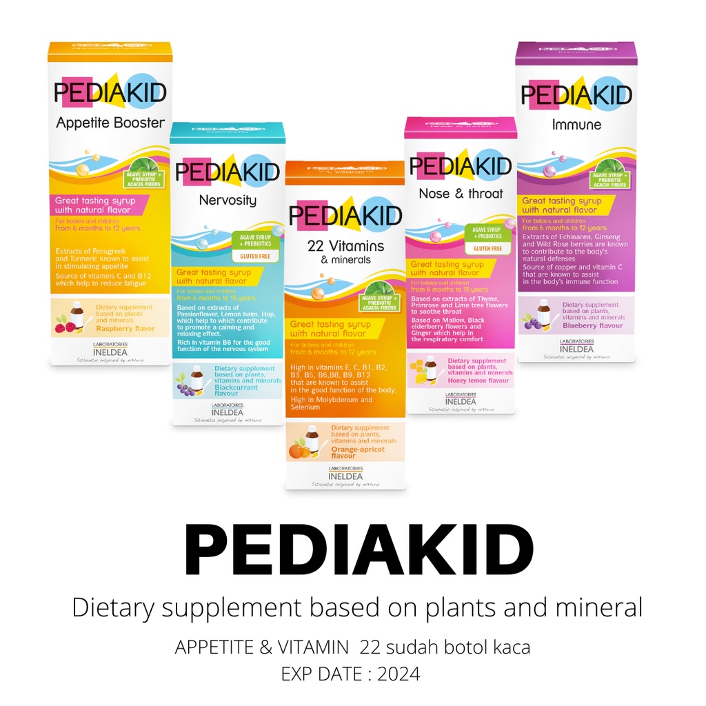 Pediakid 22 Vitamins &amp; Minerals