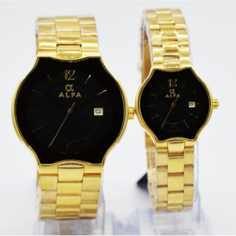 JAM TANGAN ALFA 88114 COUPLE