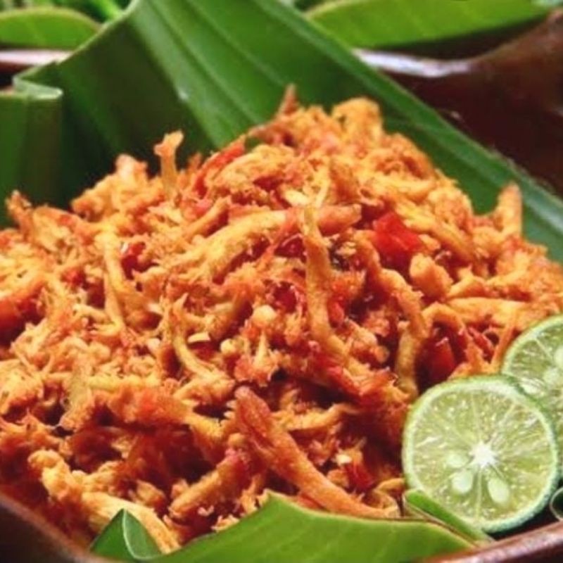 

Frozen Ayam Suir Bumbu Rujak OLEH-OLEH KHAS MALANG