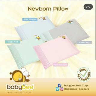 BabyBee Case Newborn Pillow - Baby Bee Sarung Bantal Bayi Newborn