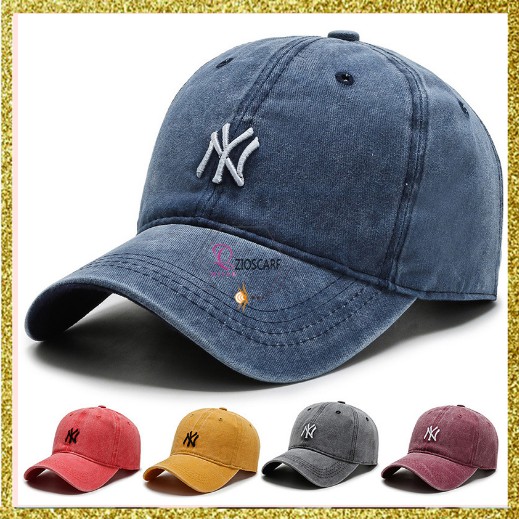 Topi Pria Wanita Baseball NY Yankees Polos Denim Fashion Outdoor Topi Fashion pria wanita TPG import