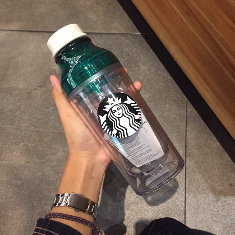 TERMURAH TUMBLER STARBUCKS ORIGINAL HIJAU PUTIH TRANSPARAN SIREN GRATIS PAPERBAG