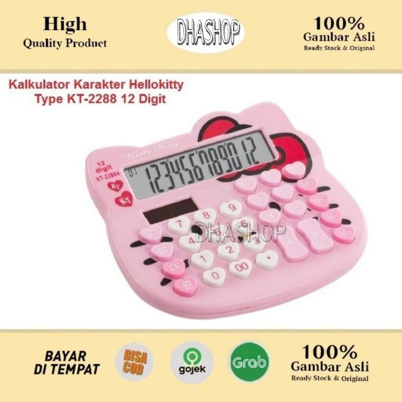 Kalkulator Hellokitty KT-2288A /Calculator Hellokitty  A 12 Digit