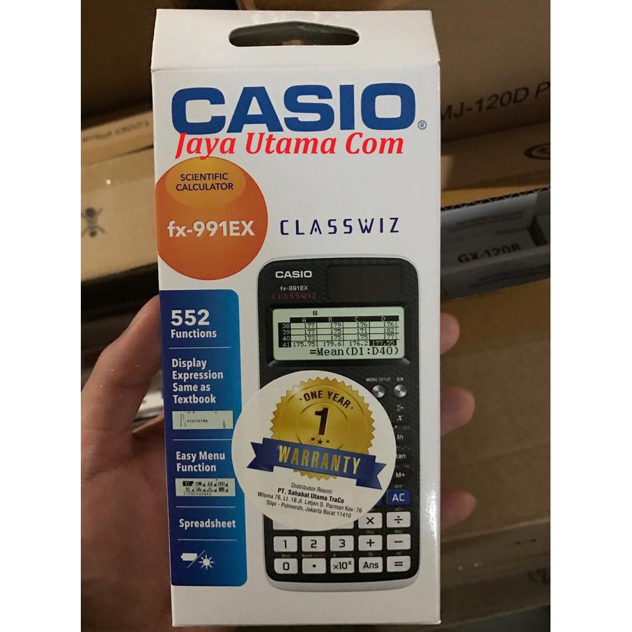 

Promo Kalkulator Casio FX 991 EX Terlaris
