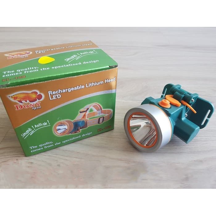 (GROSIR) Senter Kepala Dony KL-108 SI MANIS / ANTI AIR