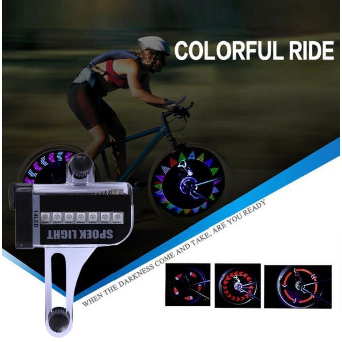 HARGA 4 PCS/TUTUP PENTIL LED LAMPU BAN RODA MOBIL MOTOR SEPEDA/LED TUTUP PENTIL/LAMPU LED SEPEDA/-6