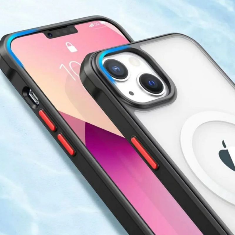 IPHONE 13 Silikon Likgus Jazz Magsafe Magnet Hybrid Premium Case