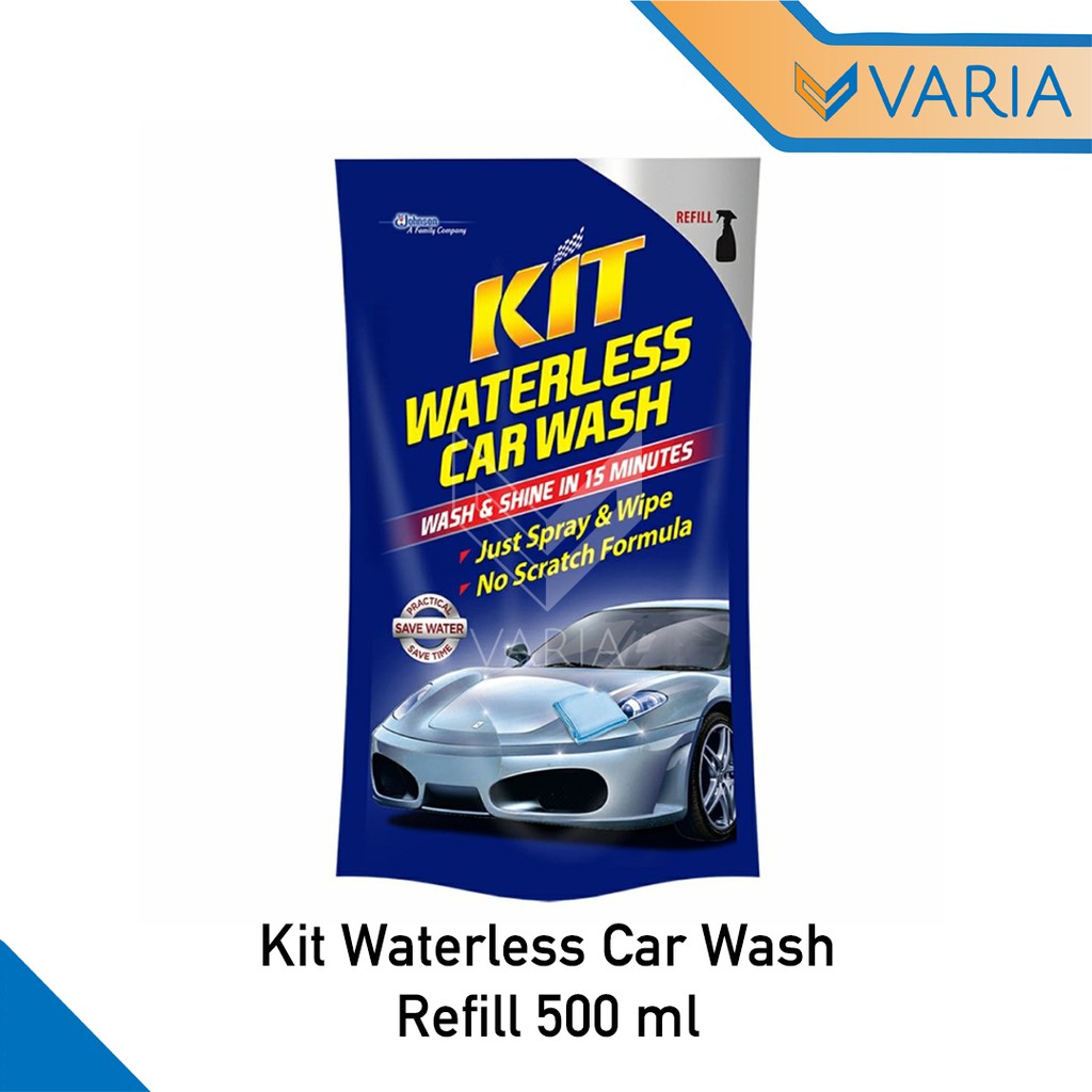 Kit Waterless Car Wash Refill Pouch 500 ml Cuci Mobil Tanpa Air