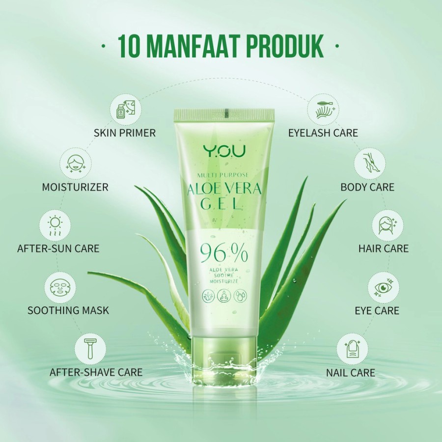 YOU Daily Skin Goods Multi Purpose Aloe Vera 96%