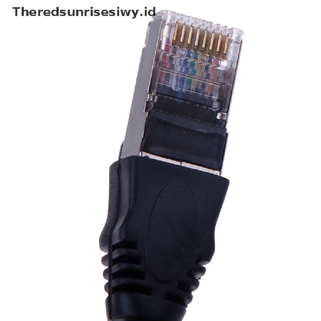 (Theredsunrisesiwy.Id) 1pc Kabel Extension Eterna Lan Rj45 Male Ke Female