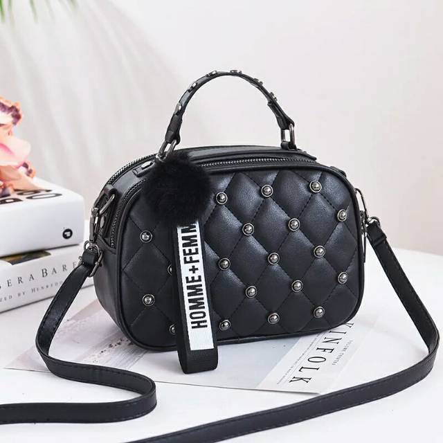 TAS SELEMPANG WANITA SOPHIE FAIRIESE T3036P3 ESMONIA LOPPER HARDWARE G A1D6 Handbag SERI TIM