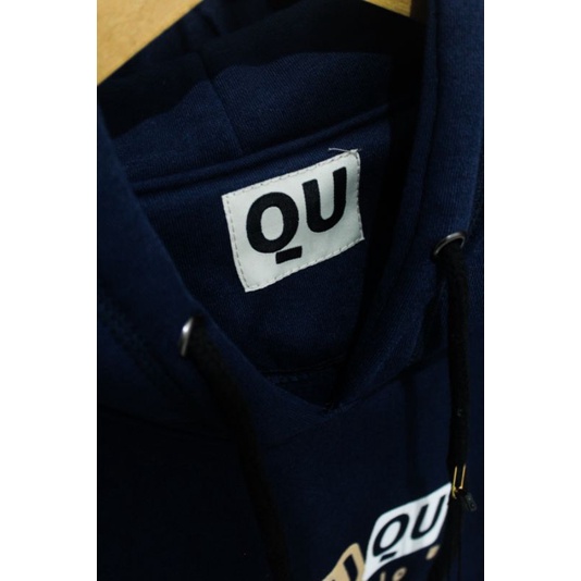 Hoodie oversize unisex original OENIQU motif UNIQ NAVY