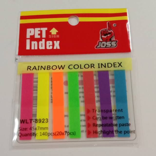 

Sticky Note RAINBOW COLOUR