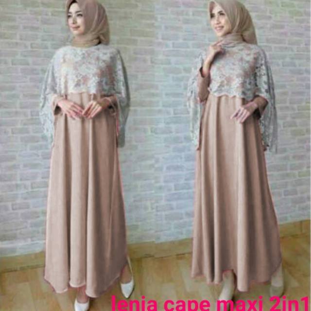 IMPORT Dress Maxi Long Flare Stripe Red Casual Bohemian Pantai V neck Merah Brukat Cape Maxi XL