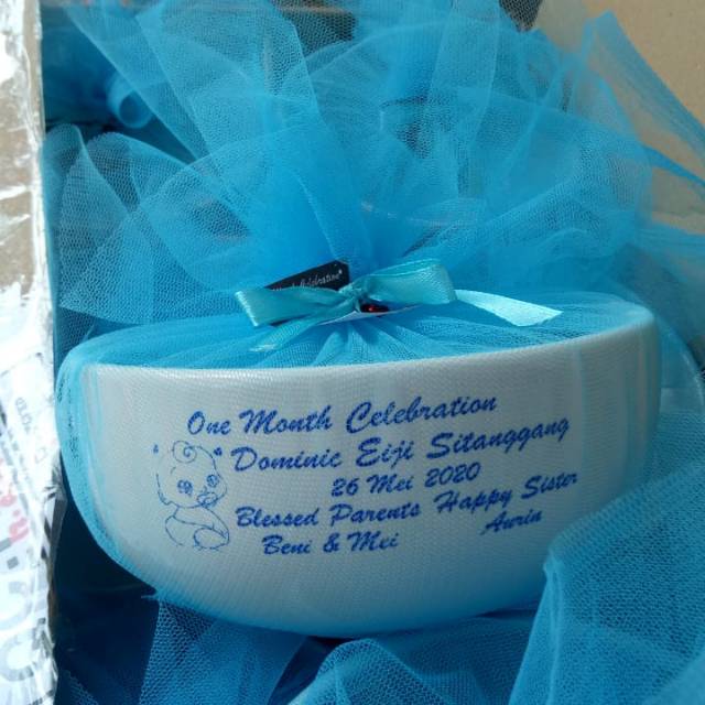 Souvenir mangkok custom